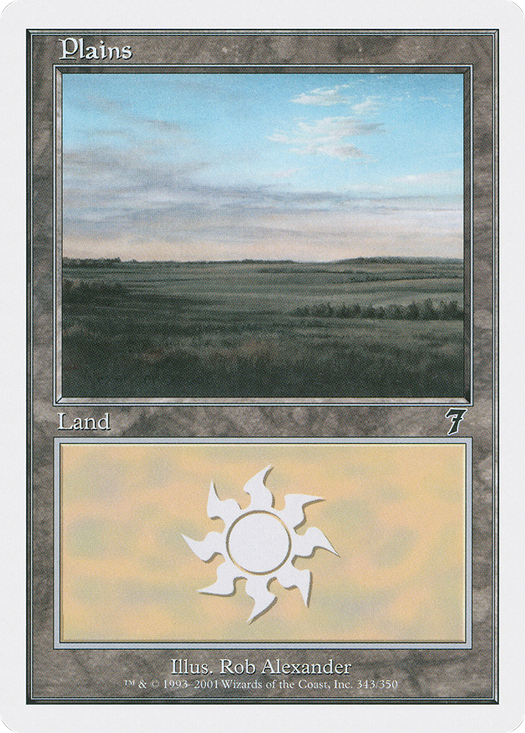 Plains (7ED-343) - Seventh Edition