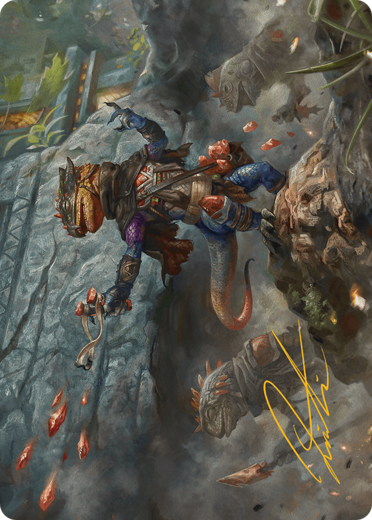 Agate Instigator // Agate Instigator (ABLB-033) - Bloomburrow Art Series (Borderless)