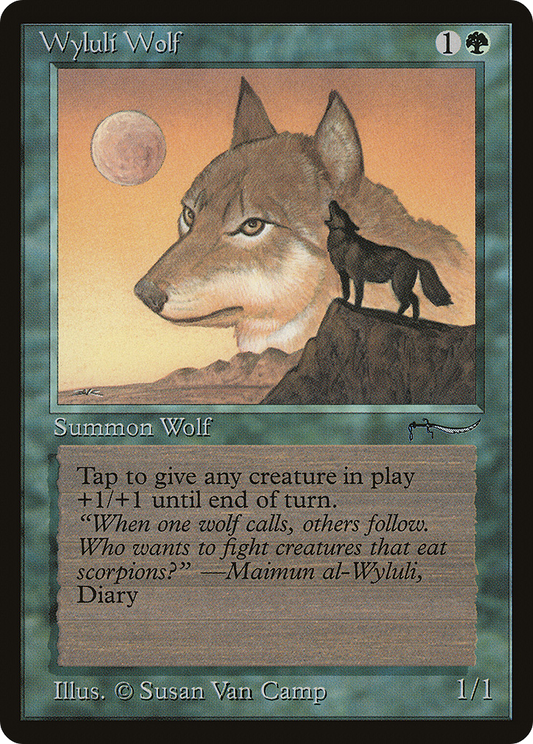 Wyluli Wolf (Light) (ARN-) - Arabian Nights