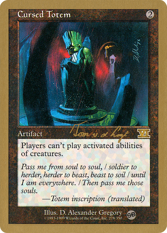 Cursed Totem (WCD-TVDL278SB) - World Championship Decks 2000