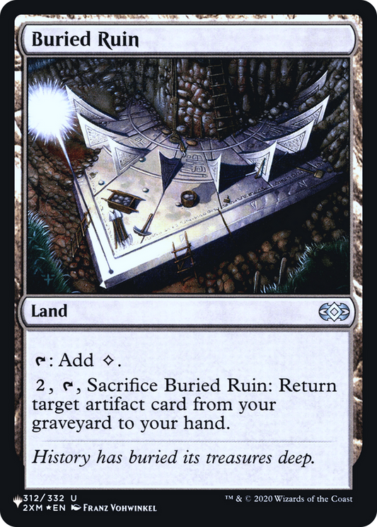 Buried Ruin (LIST-2XM-312) - The List Foil