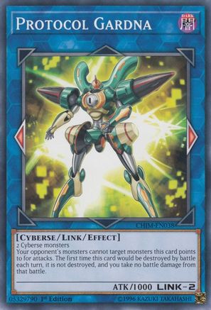 Protocol Gardna (CHIM-EN038) - Chaos Impact 1st Edition