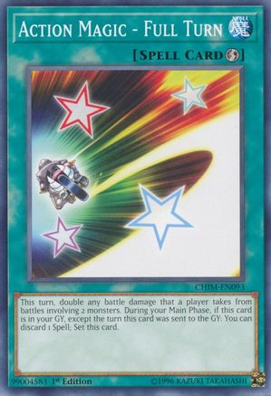 Action Magic - Full Turn (CHIM-EN093) - Chaos Impact Unlimited