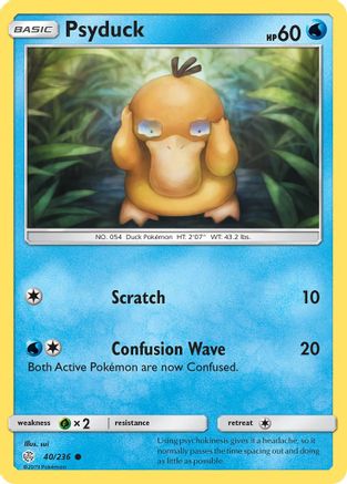 Psyduck 040/236  SM  Cosmic Eclipse - Common