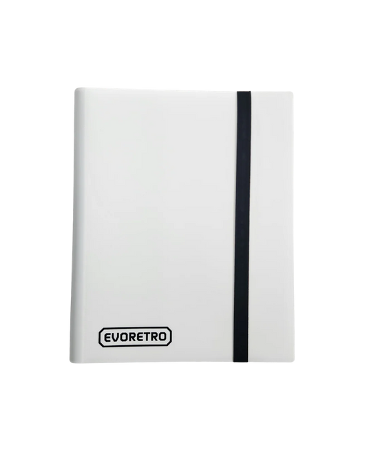 EVORETRO 9 Pocket Card Flex Portfolio - 360ct - White