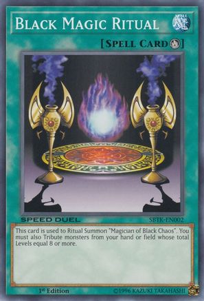 Black Magic Ritual (SBTK-EN002) - Speed Duel: Trials of the Kingdom 1st Edition