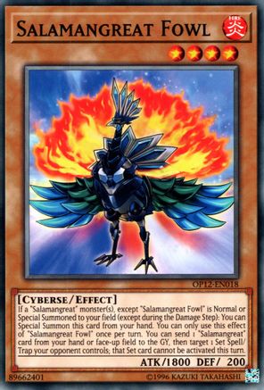 Salamangreat Fowl (OP12-EN018) - OTS Tournament Pack 12 Unlimited