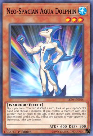 Neo-Spacian Aqua Dolphin (LED6-EN018) - Legendary Duelists: Magical Hero 1st Edition
