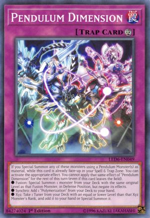Pendulum Dimension (LED6-EN049) - Legendary Duelists: Magical Hero 1st Edition