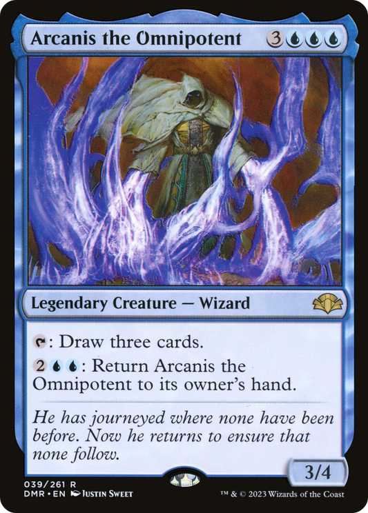Arcanis the Omnipotent (DMR-039) - Dominaria Remastered