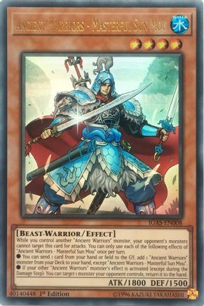 Ancient Warriors - Masterful Sun Mou (IGAS-EN008) - Ignition Assault Unlimited