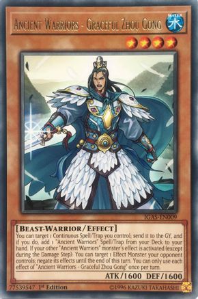 Ancient Warriors - Graceful Zhou Gong (IGAS-EN009) - Ignition Assault Unlimited