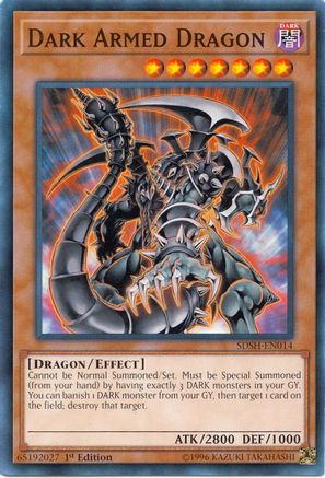 Dark Armed Dragon (SDSH-EN014) - Structure Deck: Shaddoll Showdown 1st Edition