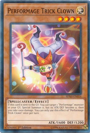 Performage Trick Clown (SDSH-EN016) - Structure Deck: Shaddoll Showdown Unlimited