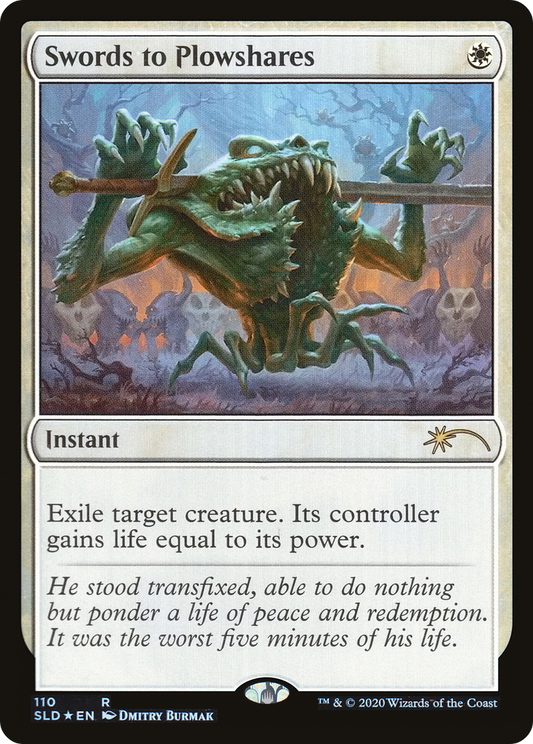 Swords to Plowshares (SLD-110) - Secret Lair Drop