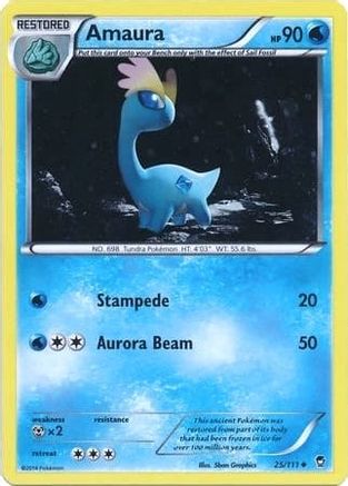 Amaura 025/111  - Holofoil Miscellaneous Cards & Products - Promo
