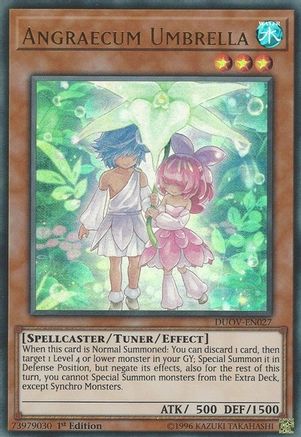 Angraecum Umbrella (DUOV-EN027) - Duel Overload 1st Edition