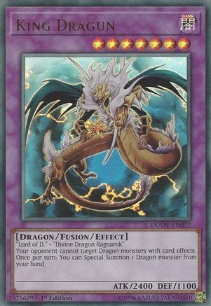 King Dragun (DUOV-EN077) - Duel Overload 1st Edition