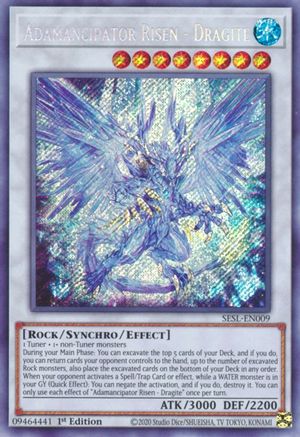 Adamancipator Risen - Dragite (SESL-EN009) - Secret Slayers 1st Edition