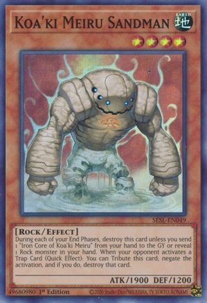 Koa'ki Meiru Sandman (SESL-EN049) - Secret Slayers 1st Edition