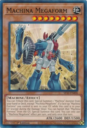 Machina Megaform (SR10-EN008) - Structure Deck: Mechanized Madness 1st Edition