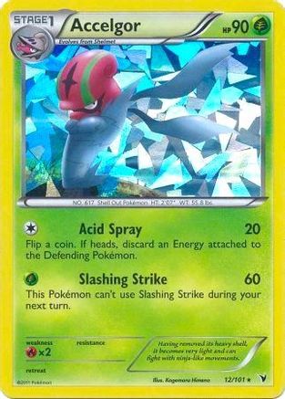 Accelgor 012/101  - Holofoil Deck Exclusives - Holo Rare