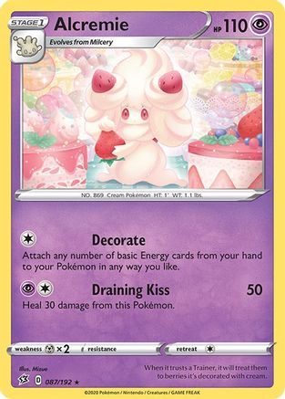 Alcremie 087/192  SWSH02 Rebel Clash - Rare