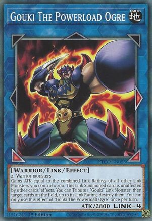 Gouki The Powerload Ogre (ETCO-EN053) - Eternity Code 1st Edition