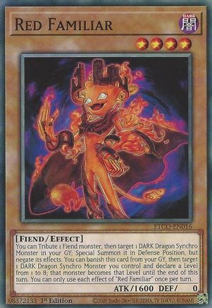 Red Familiar (ETCO-EN016) - Eternity Code 1st Edition