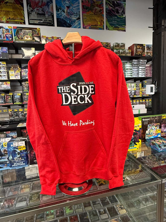 TSD Hoodie "We Have Parking" - Red