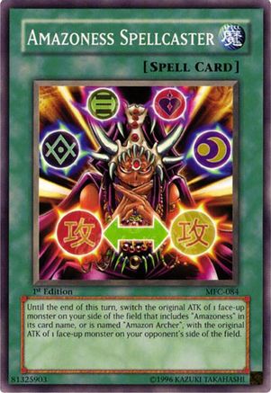 Amazoness Spellcaster (MFC-084) - Magician's Force Unlimited
