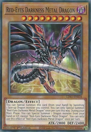Red-Eyes Darkness Metal Dragon (LDS1-EN004) - Legendary Duelists: Season 1 1st Edition