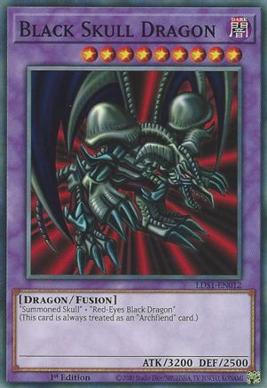 Black Skull Dragon (LDS1-EN012) - Legendary Duelists: Season 1 1st Edition