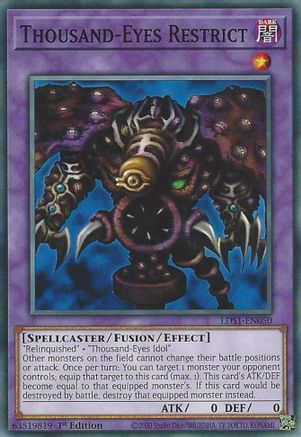 Thousand-Eyes Restrict (LDS1-EN050) - Legendary Duelists: Season 1 1st Edition