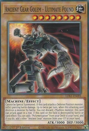 Ancient Gear Golem - Ultimate Pound (LDS1-EN085) - Legendary Duelists: Season 1 1st Edition