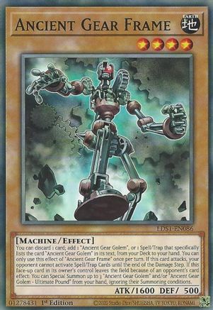 Ancient Gear Frame (LDS1-EN086) - Legendary Duelists: Season 1 1st Edition