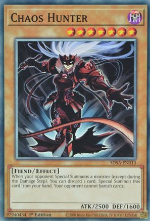 Chaos Hunter (SDSA-EN013) - Structure Deck: Sacred Beasts 1st Edition