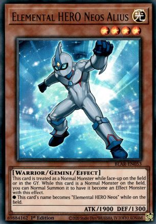 Elemental HERO Neos Alius (BLAR-EN053) - Battles of Legend: Armageddon 1st Edition