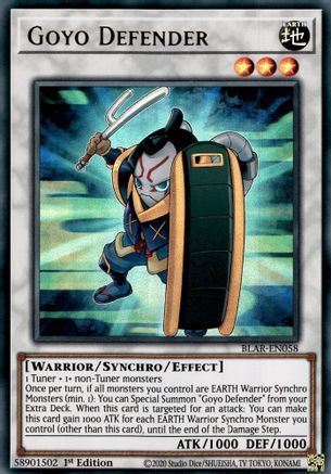 Goyo Defender (BLAR-EN058) - Battles of Legend: Armageddon 1st Edition