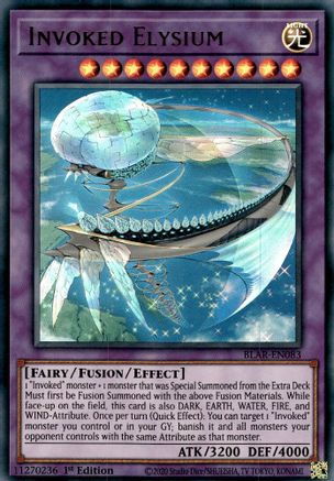 Invoked Elysium (BLAR-EN083) - Battles of Legend: Armageddon 1st Edition