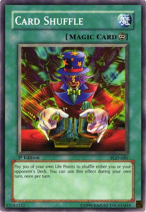 Card Shuffle (PGD-080) - Pharaonic Guardian 1st Edition