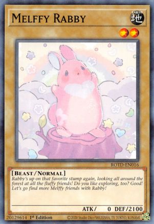 Melffy Rabby (ROTD-EN016) - Rise of the Duelist 1st Edition