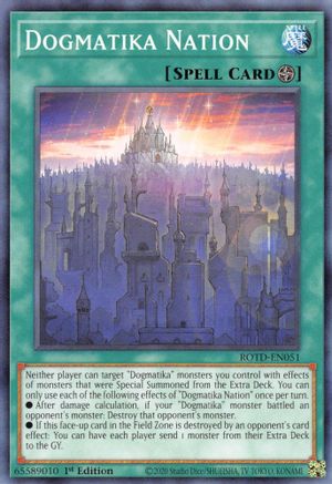Dogmatika Nation (ROTD-EN051) - Rise of the Duelist 1st Edition