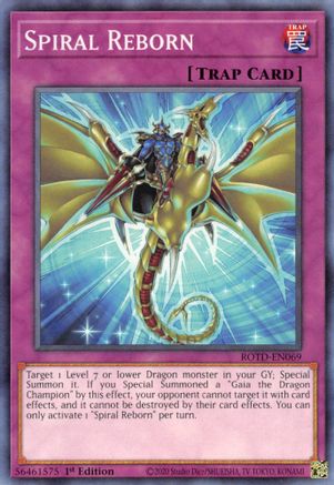 Spiral Reborn (ROTD-EN069) - Rise of the Duelist 1st Edition