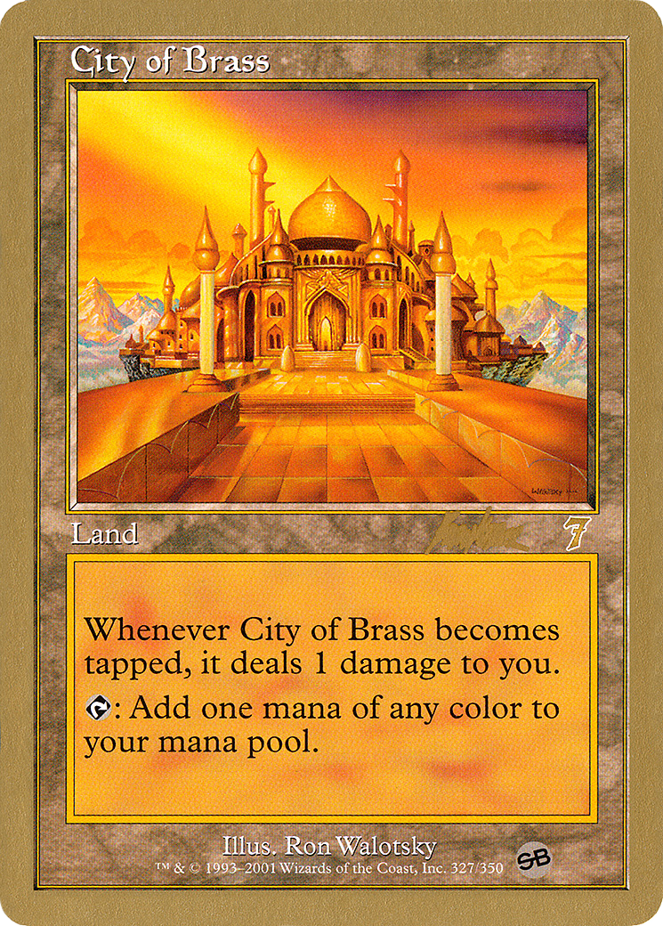 City of Brass (WCD-BK327SB) - World Championship Decks 2002
