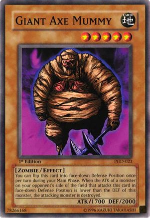 Giant Axe Mummy (PGD-023) - Pharaonic Guardian Unlimited