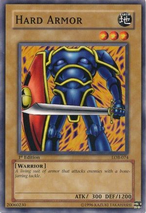 Hard Armor (LOB-074) - The Legend of Blue Eyes White Dragon Unlimited