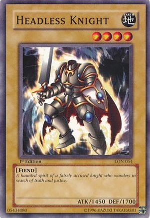 Headless Knight (LON-054) - Labyrinth of Nightmare 1st Edition