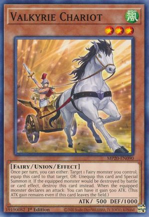Valkyrie Chariot (MP20-EN090) - 2020 Tin of Lost Memories 1st Edition