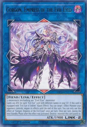 Gorgon, Empress of the Evil Eyed (MP20-EN177) - 2020 Tin of Lost Memories 1st Edition